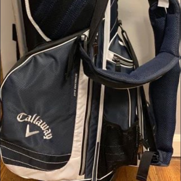 Callaway golf bag , with shoe bag, golf glove - Picture 5 of 6